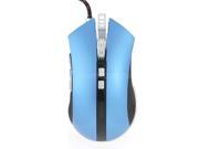 Blue USB Wireless Optical Gaming Mouse 4000DPI 9 Button Mice For Laptop Desktop F1W8