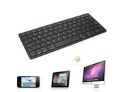 Black Delicate Slim Mini Wireless Bluetooth Keyboard For Windows Android IOS