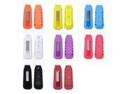 Hellfire Trading - Replacement Silicone Clip Protective Case Holder for Fitbit One - Orange