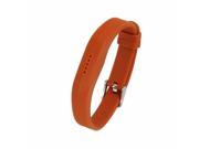 Replacement Wristband Bracelet Strap Band for Fitbit Flex 2 Classic Buckle - Large - Brown