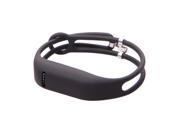 Hellfire - Wrist Band For Fitbit Flex Tracker Metal Latch Buckle Strap Bracelet - Black