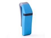 Hellfire Trading - Silicone Clip Protective Case Holder for Fitbit Flex - Blue