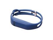 Hellfire - Wrist Band For Fitbit Flex Tracker Metal Latch Buckle Strap Bracelet - Blue