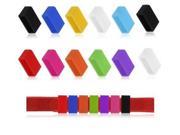 10x Clasp Keeper Protector Ring Cover for Fitbit Flex Wrist Bracelet Band Strap - Orange