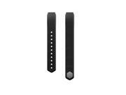 Hellfire Trading - Replacement Wristband Bracelet Band Strap for Fitbit Alta - Large - Black