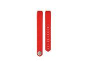Hellfire Trading - Replacement Wristband Bracelet Band Strap for Fitbit Alta - Small - Red