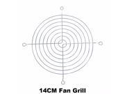 Silver Tone Computer PC Metal Case Fan Guard Protective Grill for 14CM 140mm Case HDD DVD Fan