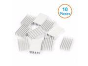 10pcs lot Aluminum Heatsink 20x14x6mm Electronic Chip Cooling Radiator Cooler for IC MOSFET SCR Router Heat Sink Extrusion Fins