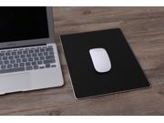 Aluminum Alloy Gaming Mouse Pad Mat with Non Slip Rubber Base Game Mouse Mat in Large 300x240x3.2mm Black