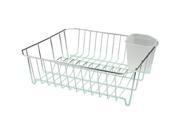 Apollo Chrome Mint Dish Drainer