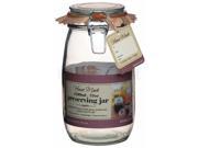 Home Made Glass 1.5 Litre Preserving Jar