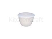 Kitchen Craft Plastic 570ml Pudding Basin and Lid Code
