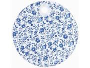 Kitchen Craft Traditional Blue Round Toughened Glass Worktop Protector
