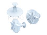 Sweetly Does It Set of 3 Lotus Blossom Fondant Plunger Cutters