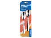 Kitchen Craft Set of 2 Stainless Steel Grapefruit Spoons