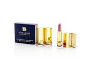Estee Lauder Travel Exclusive 3 Pure Color Long Lasting Lip Jewels 3x Mini Lipstick 16 Candy 17 Rose Tea 18 Bois De Rose 3x2.5g 0.08oz