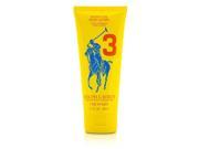 Ralph Lauren Big Pony Collection For Women 3 Yellow Hydrating Body Lotion Unboxed 200ml 6.7oz