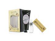 Heathcote Ivory Beau Jardin Lavender Jasmine Manicure Kit Hand Cream 100ml 3.38oz Cuticle Oil 10ml 0.33oz Nail Buffer 3pcs