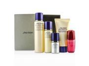 Shiseido Vital Perfection Set Cleansing Foam 50ml Softener 75ml Emulsion 30ml Ultimune Concentrate 10ml Serum 10ml 5pcs