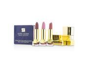 Estee Lauder Travel Exclusive 3 Pure Color Long Lasting Lip Jewels 3x Mini Lipstick 16 Candy 23 Fig 55 Blushing 3x2.5g 0.08oz