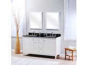 MAYKKE 60 Cecelia Vanity Set in White