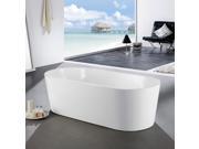 MAYKKE 67 Tisbury Freestanding Bathtub