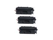 Compatible for HP 05X CE505X 6500 Pages 3 Pack Black Toner Cartridge for HP P2050 2055d 2055n 2055x