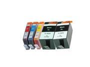 Compatible for HP 920XL (5-Pack 2Black Cyan Yellow Magenta)Ink Cartridge for HP Officejet 6000 /6500 /6500 Wireless/6500A /7000/7500/7500A Compatible for HP 920XL (5-Pack 2Black Cyan Yellow Magenta)Ink Cartridge for HP Officejet 6000 /6500 /6500 Wireless/6500A /7000/7500/7500A