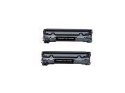 Compatible for HP 36A CB436A 2 Pack Black Toner Cartridge for HP LaserJet P1503 P1504 P1505 P1506 P1503n P1504n P1505n P1506n