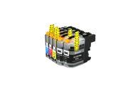 Compatible for Brother LC207 LC205 LC207BK LC205C LC205M LC205Y XXL 5 Pack 2Black Cyan Magenta Yellow Ink Cartridge for Brother MFC J4320DW J4420DW J4620DW