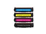 Compatible for HP 410A 410X CF410A CF410X CF411X CF412X CF413X 4 Pack Black Cyan Magenta Yellow Toner Cartridge for HP Color LaserJet Pro M452dn M477fdw M4