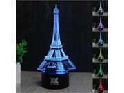 CT toys Eiffel Tower Lamp 3D Visual Led Night Lights for Kids Touch USB Table light Children Christmas gifts Rated 4.7 5 based on 3 custome