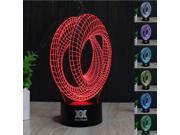 CT toys Colorful abstract acrylic LED stereo and light touch switch 3 d Basket Led Enfant Night Light For Children Table Lamp 3d Lamp