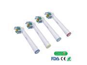 Standard Replacement Toothbrush heads Compatible With Electric Toothbrush Oral B 3D White EB18 4 4 pcs 1pack
