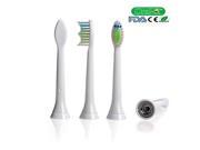 Standard Replacement Toothbrush Heads Compatible with Electric Toothbrush Philips Sonicare DiamondClean White 16 Pcs 4 Packs