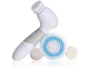 Hofoo Electric Rechargable Portable Rotary Facial Cleansing Brush Massage Gray