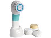 Hofoo 1 Pcs Multifunction Rotary Electric Face Facial Cleansing Brush Spa Massage White