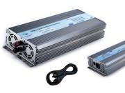 Solinba 1000w on grid tie pure sine wave power inverter DC22 56v to AC 90 130v 46 65Hz USA plug Iron Grey color