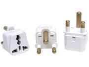Ceptics Type M Grounded Universal Adapter Converter for South Africa Pack of 3