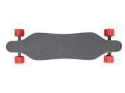 Pulnda Electric Skateboard 4.4AH Lithium Battery Dual Brushless Hub Motor 32 Inches Maple with Wireless Remote Control