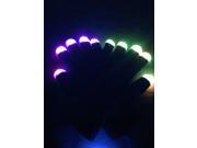 LED Gloves Party Light Show Gloves 6 Light Flashing Modes. The Best Gloving Lightshow Dancing Gloves for Clubbing Rave Birthday EDM Disco and Dubstep Pa