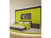 Easy Peel And Stick Durable Plastic 3D Wall Panel GAPLESS TWIG Design. 12 Panels. 32.30 SF. Matte White. Paintable.