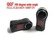 1920X1080P QQ7 Mini DV Spy Camera Hidden Video Recorder With Motion Detection Charge While Recording TV Out And Cyclic Covering