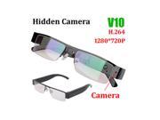 V10 1080P FHD Portable 720p hd camera eyewear digital video recording Camera Mobile Digital Glasses Invisiable Recorder
