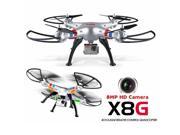 Vipwind Syma X8G 2.4G 4CH With 8MP HD Camera Headless Mode RC Quadcopter