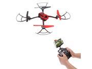 Vipwind HongTai TOP Sell  F802C 6-Axis Gyro 2.4G 4CH WIFI FPV RC Quadcopter 2.0MP Full HD Camera (Color: Red)