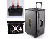 Vipwind Waterproof Alumium Carrying Trolley Protecting Case Hard Travel Box for D J I Phantom 3 Drone RC Quadcopter