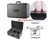 Vipwind Realacc Aluminum Suitcase Carrying Case Outdoor Protective Box for DJI Phantom 3 RC Drone Quadcopter