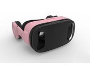 HelloPro VR Headset 3D Virtual Reality Glasses Built in HiFi Headphone 360 Degrees Movie Game for iPhone Android and Windows Phones within 4.5~6 inch Pink