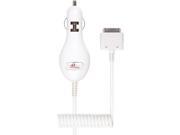 Ventev Car Charger White for Apple iPhone 3 3GS 4 4S 311487